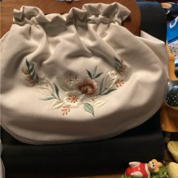 Wood handles purse - Picture 7 of 8